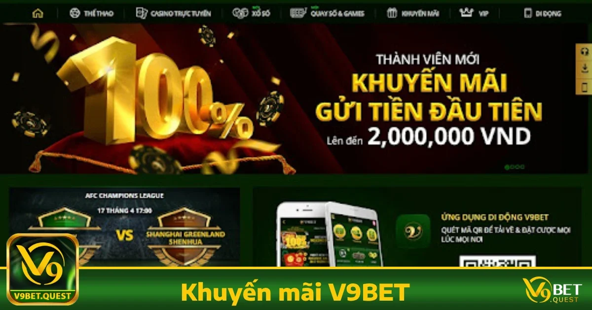 V9bet - Link vào V9bet @ World Cup an toàn ✅Không lừa đảo 2026 33 Khuyến Mãi Hấp Dẫn Tại v9bet – Nhận Thưởng Mỗi Ngày