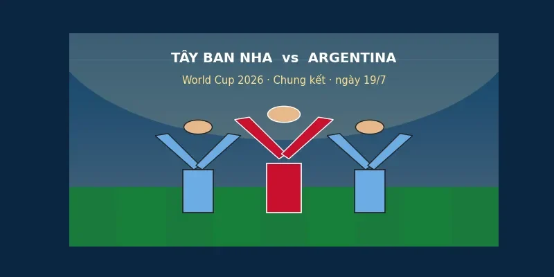 Soi kèo bóng đá Tây Ban Nha vs Argentina ngày 19/7 - Chung kết World Cup 2026 1 Nhận định trận đấu Tây Ban Nha vs Argentina
